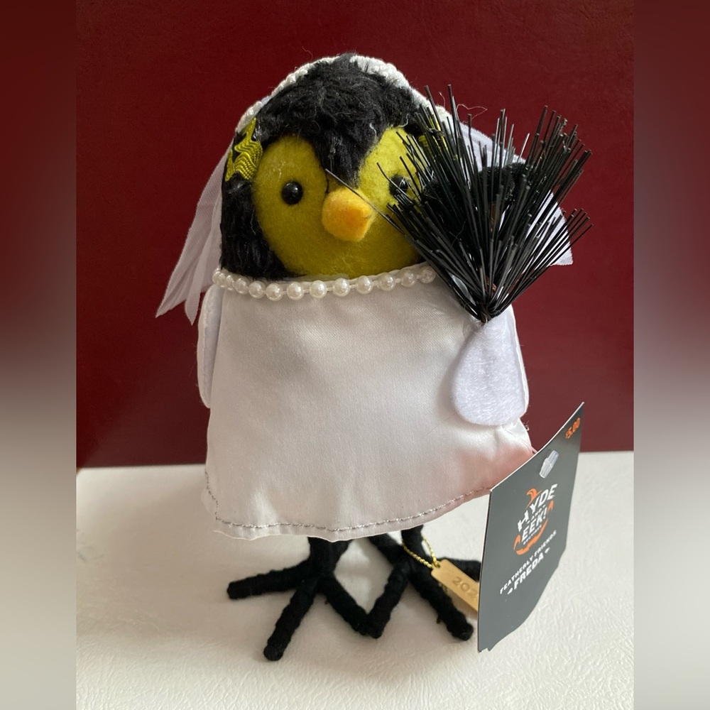 Target Halloween Hyde And Eek 2023 Freda Bride Fabric Bird bride of Frankenstein